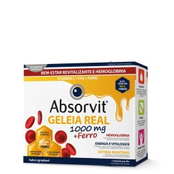 Absorvit Royal Jelly + Iron 20x10ml ampoules