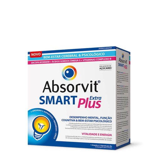 Absorbit Smart Extra Plus 30 Capsules + 30x10ml Ampoules