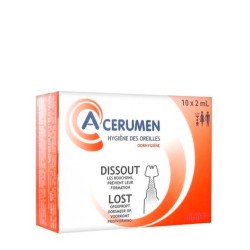 A-Cerumen Auricular Solution Unidoses 10x2ml
