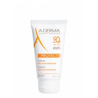 A-Derma Protect Sun Face Cream without perfume SPF50+ fragile skin in the sun 40ml