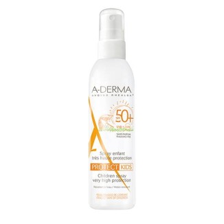 A-Derma Protect Kids Spray Solar Body Child SPF50+ Fragile skin in the sun 200ml