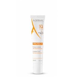 A-Derma Protect Solar Fluid Invisible Face SPF50+ 40ml