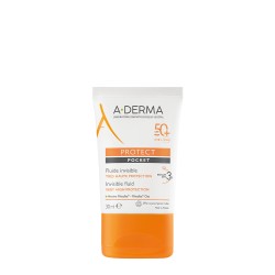 A-Derma Protect Pocket Invisible Fluid Sunscreen SPF50+ 30ml