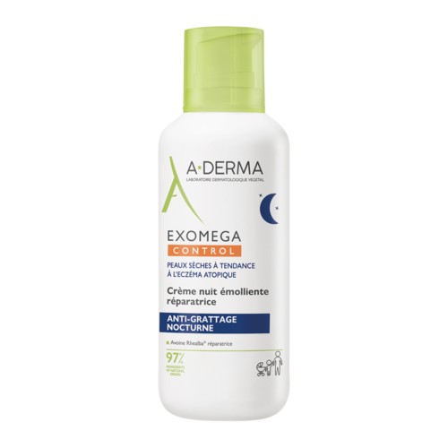 A-Derma Exomega Control Emollient Repair Night Cream 400ml
