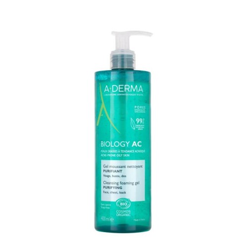 A-Derma Biology AC Purifying Cleansing Foam Gel 400ml