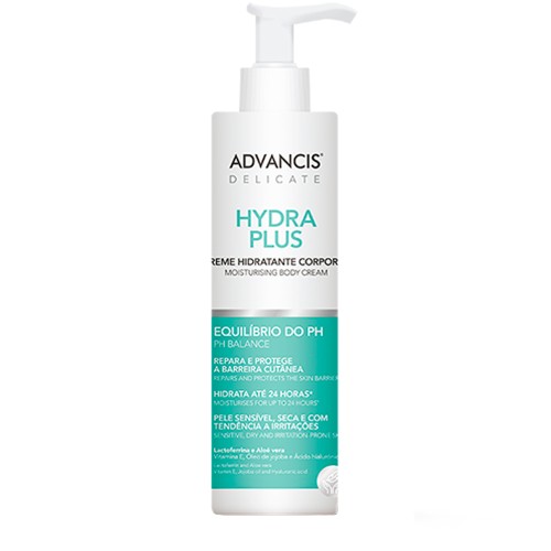 Advancis Delicate Hydra Plus Moisturising Body Cream 1L
