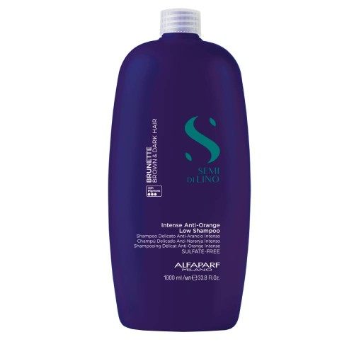 Alfaparf Milano Semi Di Lino Brunette Anti-Orange Shampoo 1000ml
