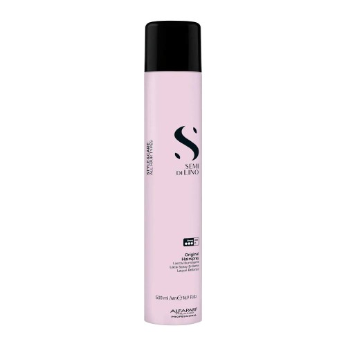 Alfaparf Semi Di Lino Style & Care Illuminating Hairspray with Strong Hold 500ml