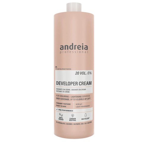 Andreia Developer Cream Oxidant in Cream 20 Vol. 6% 1000ml