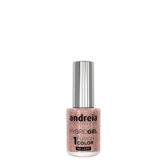 Andreia Hybrid Gel Fusion Colour ID1 Glitter pink, silver and gold