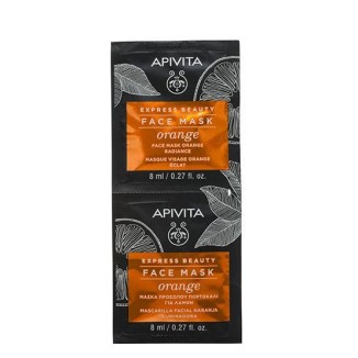 Apivita Express Beauty Orange Illuminating Mask 2x8ml