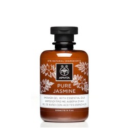 Apivita Pure Jasmine Shower Gel with Essential Oils 250ml