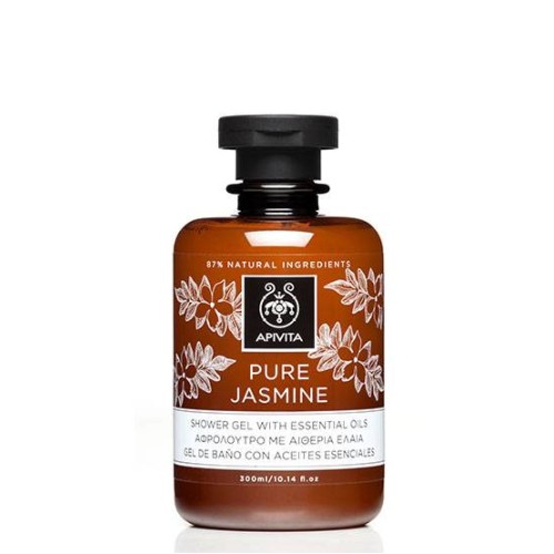 Apivita Pure Jasmine Shower Gel with Essential Oils 250ml