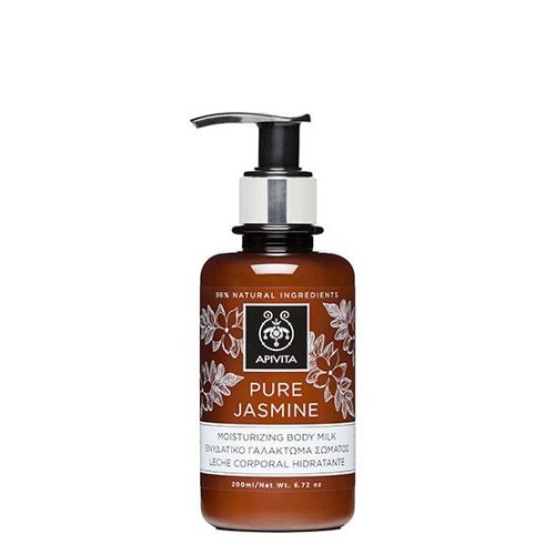 Apivita Pure Jasmine Body Moisturizing Milk 200ml