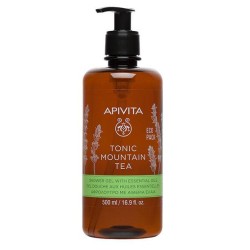Apivita Tonic Mountain Tea Gel Bath With Essential Oils 500ml