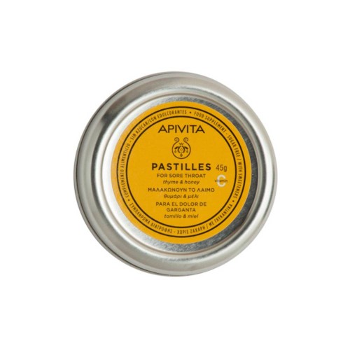 Apivita Thyme Tablets & Honey 45g