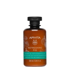 Apivita Refreshing Fig Shower Gel with Essential Oils 250ml