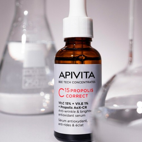 Apivita Bee Tech Concentrates C15 Propolis Correct Anti-Wrinkle Serum 30ml