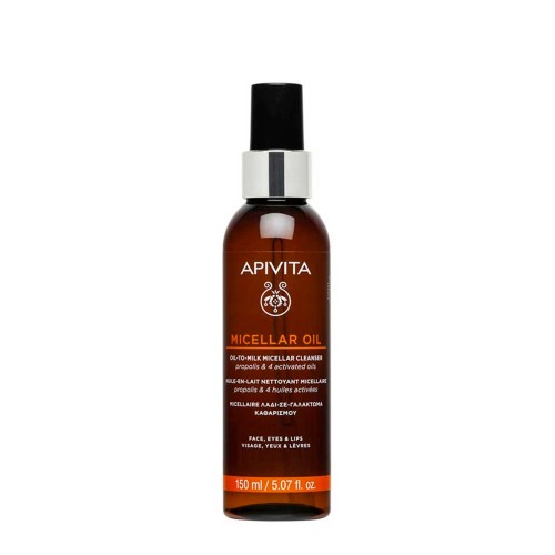 Apivita Micellar Oil Milk Cleanser 150ml