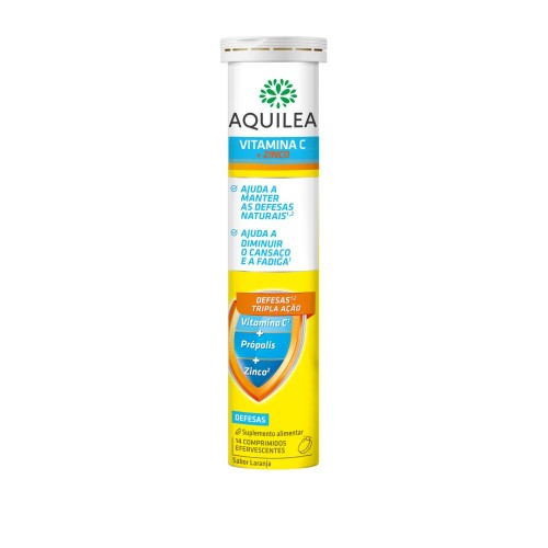 Aquilea Vitamin C + Zinc 14 Effervescent Tablets