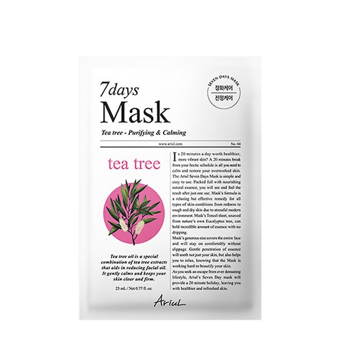Ariul 7Days Tea Tree M Purifying and Soothing Mask 23ml