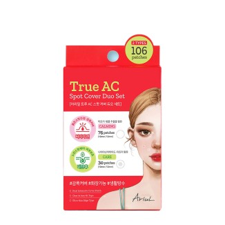 Ariul True AC 2 Types of Patches for Blemishes 106 units
