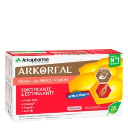 Arkoreal Premium Fresh Royal Jelly with Ginseng 20x15ml