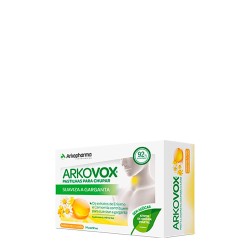 Arkovox Honey and Lemon Food Supplement 24 lozenges to suck