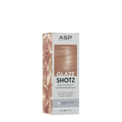 Affinage Glaze Shotz Semi-Permanent Hair Colouring Mask Rose Gold 150ml