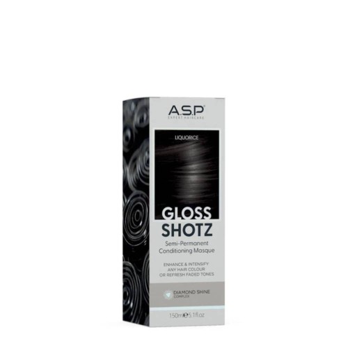 Affinage Gloss Shotz Semi-Permanent Hair Colour Mask Liquorice 150ml