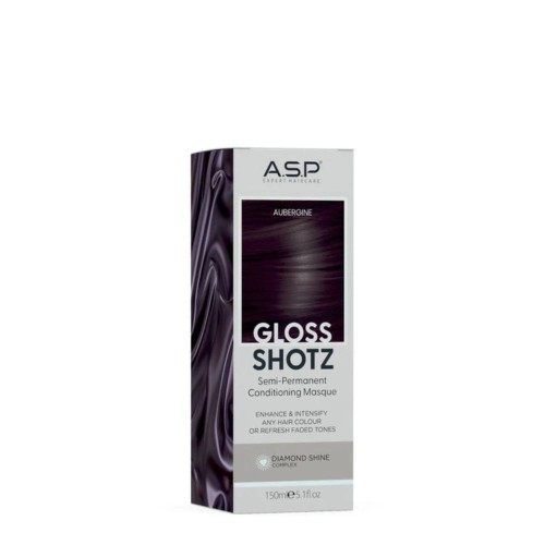 Affinage Gloss Shotz Semi-Permanent Colouring Mask Aubergine 150ml