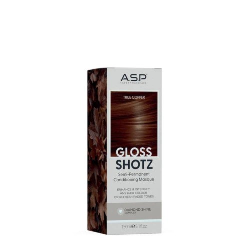 Affinage Gloss Shotz Semi-Permanent Colouring Mask True Copper 150ml