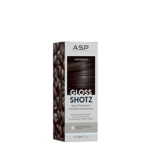 Affinage Gloss Shotz Semi-Permanent Colouring Mask Dark Brown 150ml