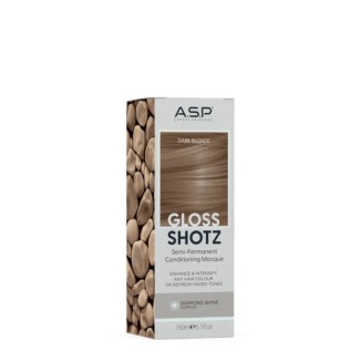 Affinage Gloss Shotz Semi-Permanent Hair Colour Mask Dark Blonde 150ml