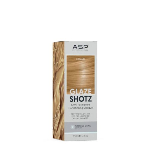 Affinage Glaze Shotz Semi-Permanent Hair Colour Mask Caramel 150ml