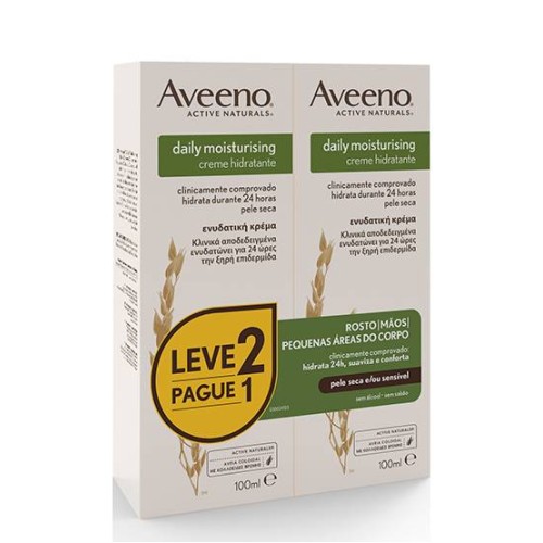 Aveeno Daily Moisturising Moisturizing Cream 2x100ml