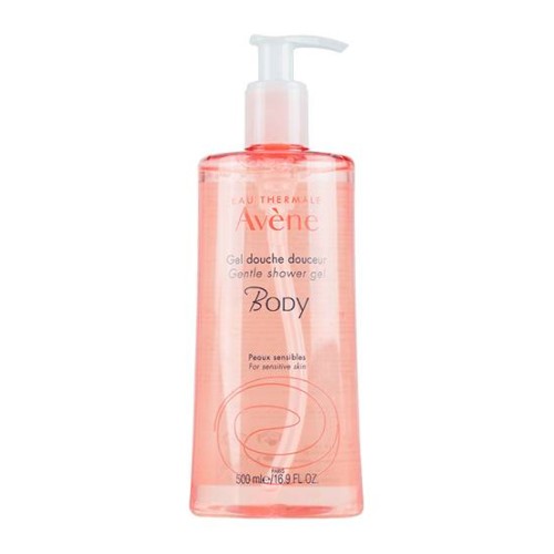 Avène Gentle Shower Gel BODY, daily hygiene of sensitive skin 500 ml