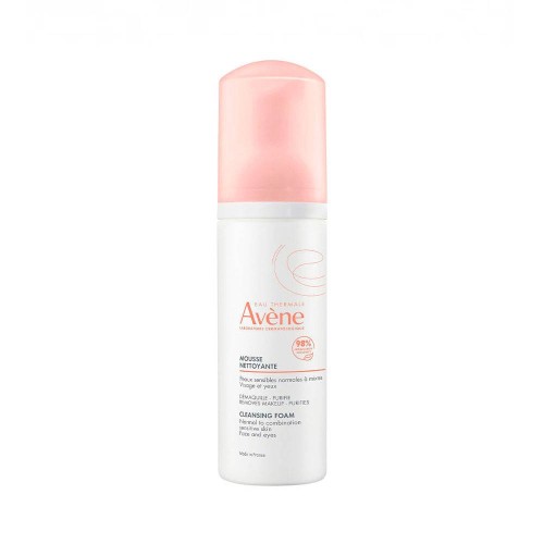 Avène Mousse Mattifying Cleansing Les Essentiels, normal to combination sensitive skin 150 ml