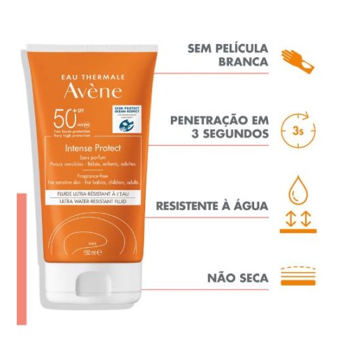 Avène Intense Protect SPF50+ Ultra Fluid Protection 150ml