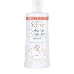 Avène Tolérance Gelled Cleansing Lotion, cleanses and removes sensitive and reactive skin 400ml