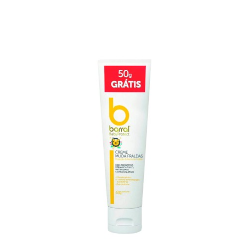 Barral BabyProtect Diaper Changing Cream 100g + OFFER 50g