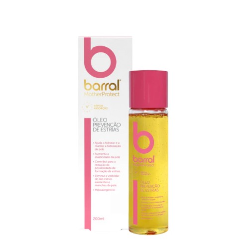 Barral MotherProtect Stretch Mark Prevention Oil 200ml