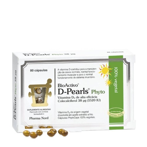 BioActivo D-Pearls Phyto 80 capsules