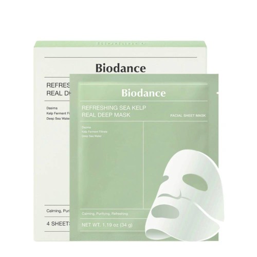 Biodance Refreshing Sea Kelp Real Deep Mask 4x34g