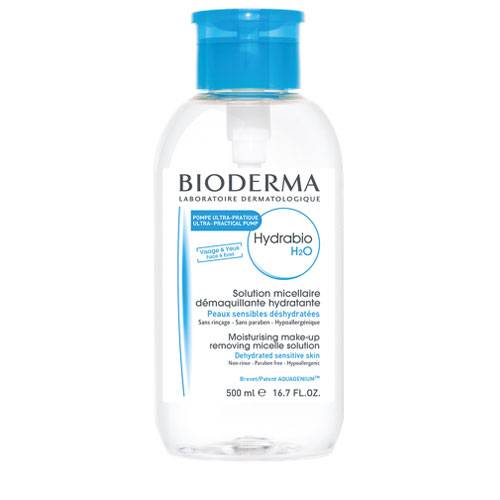 Bioderma Hydrabio H2O Micellar Water Pump Reverse 500ml