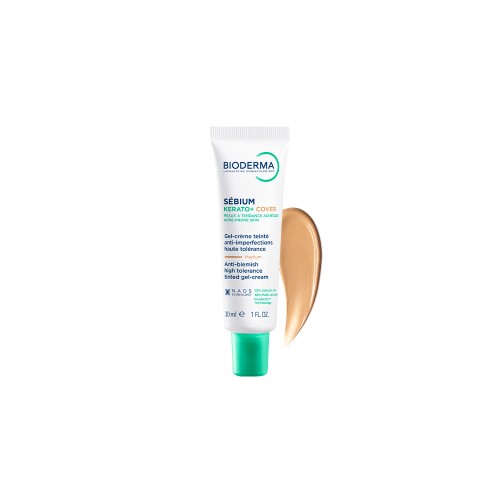 Bioderma Sébium Kerato+ Cover Cream Anti-Imperfections with Colour 30ml