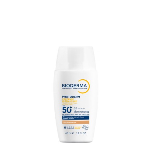 Bioderma Photoderm XDefense Ultra-Fluid Golden Sunscreen SPF50+ 40ml
