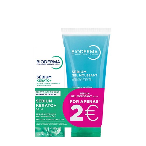 Bioderma Sébium Foaming Gel 100ml + Kerato+ 30ml Special Price