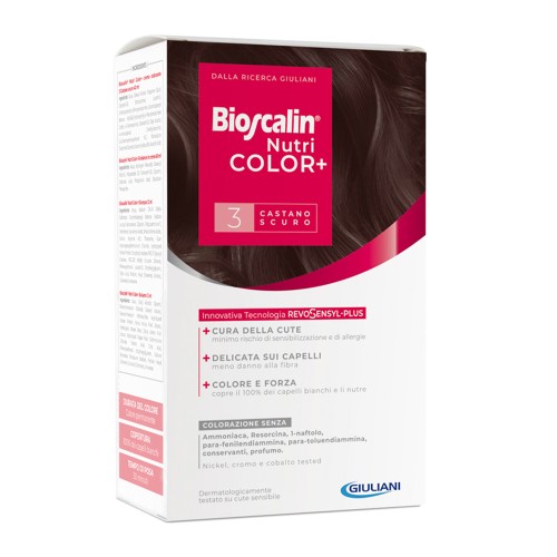 Bioscalin Nutri Color+ Colour 3 Dark Brown