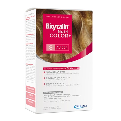 Bioscalin Nutri Color+ Colour 8 Light Blonde